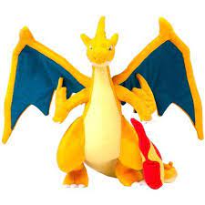 Pokemon Mega Charizard Y Orange Plush Walmart Com Pokemon Plush Pokemon Stuffed Animals Plush Toy Dolls