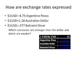 The average for the month 2.138. Exchange Rates Currency Markets Exchange Rates Exchange Rates Is The Price Of One Country S Currency In Terms Of Another Country S Currency Determining Ppt Download