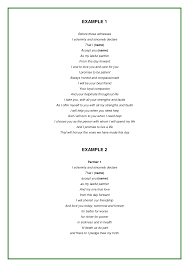 Wedding Ring Exchange Vows Wedding Ring Exchange Vows Wedding Vows Examples Wedding Vows