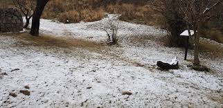Esta madrugada, a pesar del intenso. Septiembre Llego Con Mucha Nieve A Cordoba Eldoce Tv