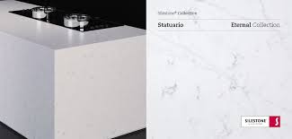 Silestone is the world leader in all types of quartz surfaces and countertops for kitchens and bathrooms. Silestone Eternal Statuario Harmoniously Combines White And Grey Tones Creating A Perfect Color For Any Style Silestone Farm Sink Kitchen Kitchen Sink Install
