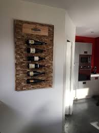 Support Mural Pour Bouteilles De Vin Rangement Vin Support Bouteille Porte Bouteille Vin