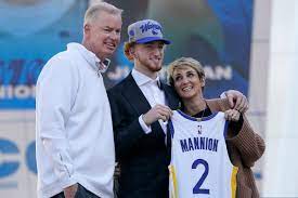 And that's why the warriors recalled him in march. James Wiseman Nico Mannion Receive Golden State Warriors Welcome