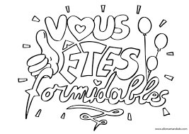 Coloriages Merci A Imprimer Allo Maman Dodo