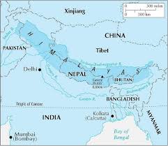 Himalayas Map History Climate Himalayas Map Himalayas World Geography