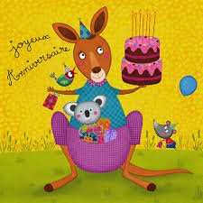 Pour connaître les dates des fêtes, découvrez le calendrier dromadaire. Carte Joyeux Anniversaire Kangourou Et Koala Envoyer Une Carte Anniversaire Z Animaux Des 0 99 Merci Facteur
