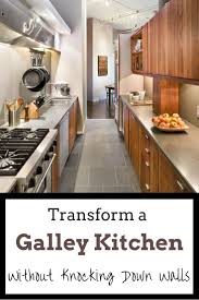 galley kitchen makeover ideas to create