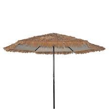 Shop our patio umbrellas sale to save on your next patio umbrella purchase. 8 Foot 2 Inch Crank Tiki Market Umbrella In Straw Bed Bath Beyond