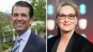 Pro trump 2020 shirts go reelect donald gop gifts. Donald Trump Jr Slams Meryl Streep For Comments About Melania And Ivanka Glamour