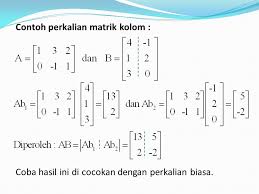 Matriks itu sendiri adalah sebuah kumpulan bilangan yang susunannya terdiri dari … materi terbaru. Perkalian Matriks 3x3 Dengan 3x1 Belajar