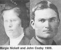 John Cozby and Margie Stella Nickell Cozby