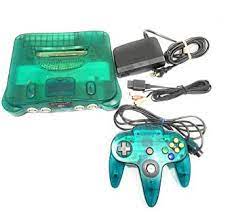 ) (n64), stylized as nintendo⁶⁴, is a home video game console developed and marketed by nintendo. Amazon Com Nintendo 64 System Video Game Console Ice Video Games
