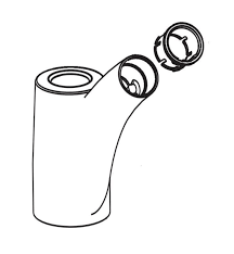 moen 101246sl spout receptor kit for