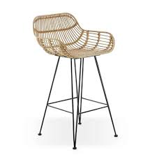 Nirvana Rattan Bar Chair Bar Chairs Rattan Bar Stools Rattan Counter Stools