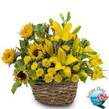 Gifs buon compleanno fiori per la ragazza immagini animate. Composizione Di Girasoli E Fiori Gialli Per Laurea