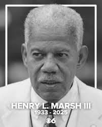 Henry Marsh, a longtime Virginia lawmaker and first Black mayor of  Richmond, has died. Marsh, 91, served Richmond in the Virginia General  Assembly from 1992 through 2014. He served as Richmond mayor