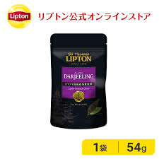 楽天市場 ダージリン 紅茶 茶葉 リプトン 公式 無糖 サー トーマス リプトン ダージリン リーフティー 54g Lipton 紅茶の専門家リプトン 公式