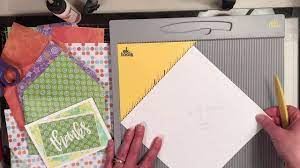 To make envelopes that are larger, to allow more room to insert gifts or heavily embellished cards, make the square 8 1/4 or 8 1/2 inches; Envelope Making With Ek Tools Scoreboard And Matching Card How To Make An Envelope Card Making Tutorials Card Craft