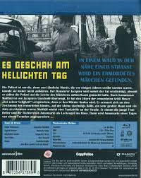 Средь / среди белого дня. Es Geschah Am Hellichten Tag 1958 Blu Ray Jpc