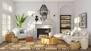 A Neutral Living Room Filled With Natural Materials Modern Style Living Room Design Ide Best Living Room Design Living Room Design Modern Neutral Living Room