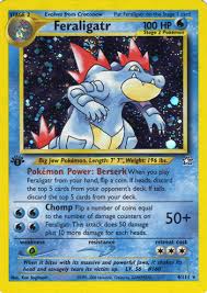 Feraligatr Neo Genesis 4 Bulbapedia The Community Driven Pokemon Encyclopedia One of the pichu brothers, in camp pikachu, gets to have its own berserk button, complete with a anger cloud, when sudowoodo steals the grapes. feraligatr neo genesis 4 bulbapedia