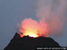 3d generated model of solar eruption fireball. Page Gif Find Share On Giphy Volcano Amazing Nature Gif