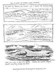 Printable How To Draw Ocean Waves Worksheet Ocean Drawing Wave Drawing Ocean Wave Drawing