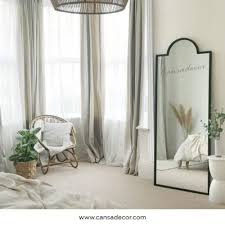 160 x 200 cm atau 180 x 200 cm; Cermin Hias Kamar Tidur Berdiri Full Badan Cansadecor Toko Online Furniture