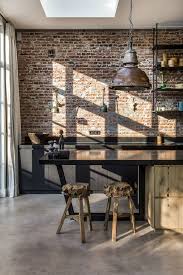 1001 Idees Deco Pour Amenager Une Cuisine Style Industriel Cuisine Style Industriel Design Industriel Cuisine Cuisine Brique