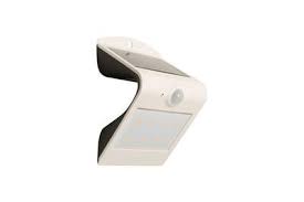 Une applique exterieure renforce l'identité de votre maison. Luminaire Solaire Luceco Projecteur Led Solaire Avec Detecteur De Mouvements Blanc Darty