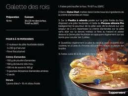 Galette Des Rois Tupperware Galette Des Rois Tupperware Recettes De Cuisine Galette Des Rois