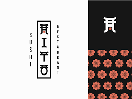 Hito Sushi Restaurant Logo Design Logo Restaurant Restaurant Logo Design Logo Design