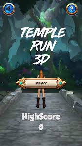 The player controls an explorer who has obtained an ancient relic and is running from demonic monkeys who are chasing him. Temple Run 3d For Android Apk Download