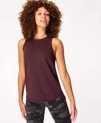 Pacesetter Running Vest Blackcherry Women S Vests Www Sweatybetty Com