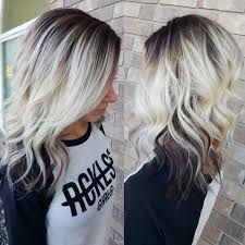 Black And Platinum Blonde Ombre Hair Diago Xo Pretty Blonde Hair Hair Styles Platinum Blonde Hair