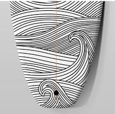 Black And White Surfboard Designs Surfboard Art Surfboard Painting Surf Painting