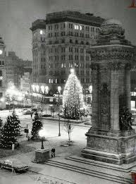 50 S Christmas In Downtown Syracuse N Y Commercial Holiday Decor Syracuse New York Rare Photos
