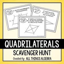 Jul 23, 2021 · answer: Quadrilaterals Scavenger Hunt Quadrilaterals Middle School Math School Levels