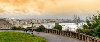 This map was created by a user. Famous Biarritz Beach Pays Basque France With Ocean Waves Bad Weather Stock Photo Image Of European Coastline 139155884