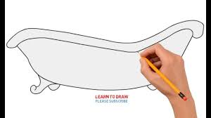 This png image was uploaded on january 6, 2019, 10:50 pm by user: How To Draw A Bathtub Step By Step Easy Youtube