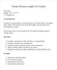 Teaching hindi as a second language to students between class vi to vii. 8 Teaching Fresher Resume Templates Pdf Doc Free Premium Templates