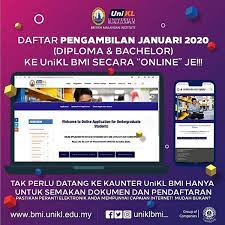 Your selection of 'highest qualification' will determine. Daftar Pengambilan Januari 2020 Diploma Bachelor Unikl Bmi