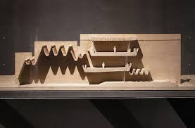 Model Of Bank Melli Iran University Branch Enghelab Street Tehran Iran 1959 1962 From The 2008 Utzon Exhibition In P Jorn Utzon Architecture Model Tehran