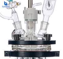 Reaktor Kaca Berjaket 5L | Cina Reaktor Kaca Berjaket 5L ...
