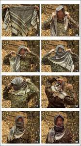 Military Shemagh Tactical Desert Scarf Olive Drab Survival Tactical Military