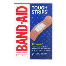 Tough Strips Heavy Duty Bandages 20 Ct Band Aid Brand Adhesive Bandages