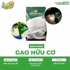 Gạo hữu cơ - Hạt Ngọc Rồng - Chợ Nổi Cái Răng Online