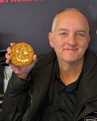 Special Tim Horton's Smile Cookie delivery today at Ellerslie Elementary 🙂  Pictured are Remi Dean, new PEi Easter Seal's Ambassador, Andrea Ford, EA,  Donna Wood, Resource, and Sarah Totten, Principal! Great to