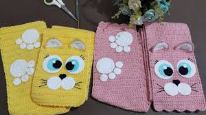 Kedi Atki Yapilisi Cocuk Atkisi Kedi Atki Ve Bere Takimi Bere Kedi Hello Kitty