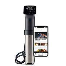 anova sous vide precision cooker pro 1200 watts black and silver